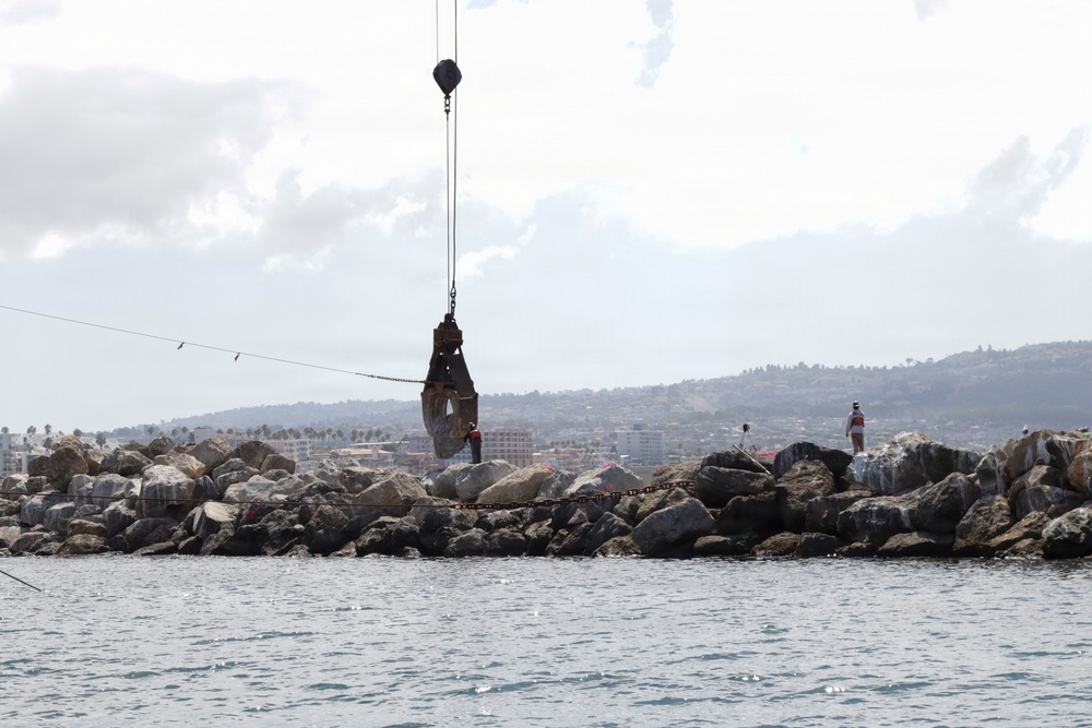 King Harbor breakwater