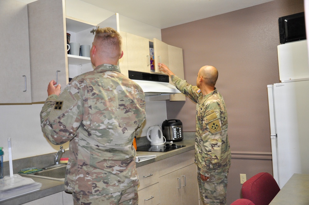 Fort Carson Barrack Inspection