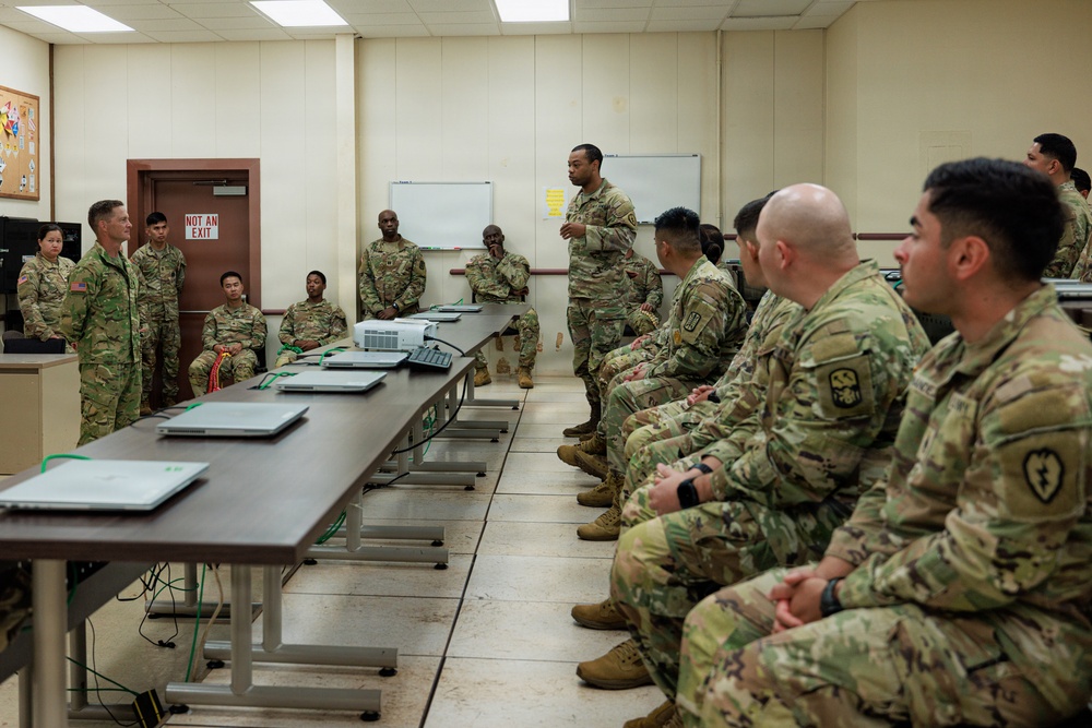 25th Infantry Division Battle Staff Course Graduation