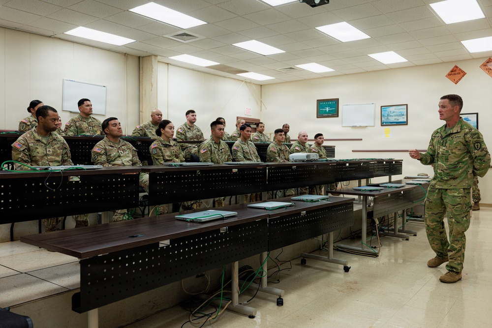 25th Infantry Division Battle Staff Course Graduation