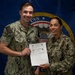 USS John C. Stennis (CVN 74) recognizes AO3 Meil