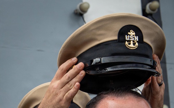 USS Carl Vinson (CVN 70) hosts chief petty officer pinning ceremony
