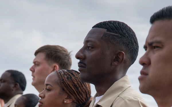 USS Carl Vinson (CVN 70) hosts chief petty officer pinning ceremony