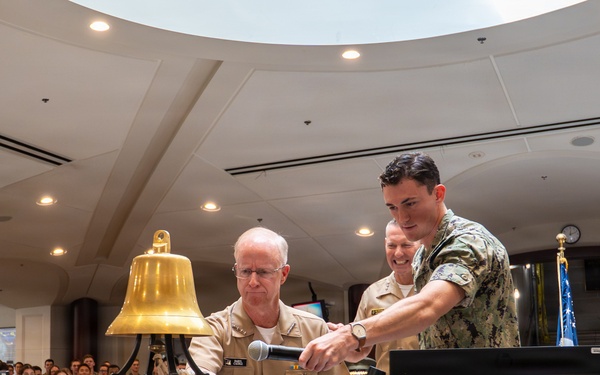 Chief of Naval Operations Adm. Daryl Caudle Visits the U.S. Naval Academy