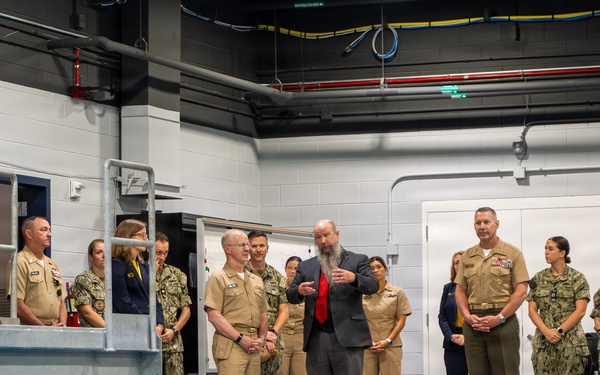 Chief of Naval Operations Adm. Daryl Caudle Visits the U.S. Naval Academy