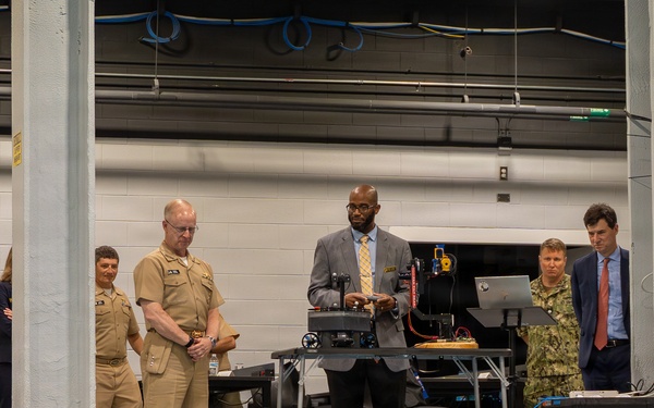 Chief of Naval Operations Adm. Daryl Caudle Visits the U.S. Naval Academy