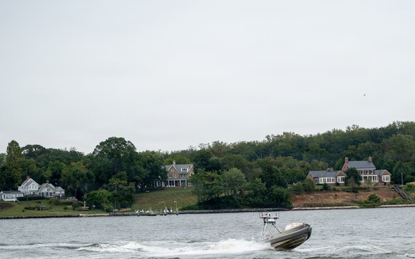Chief of Naval Operations Adm. Daryl Caudle Visits the U.S. Naval Academy