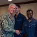 USS John C. Stennis (CVN 74) Welcomes Aboard Commander, U.S. Fleet Forces Command