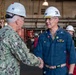 USS John C. Stennis (CVN 74) Welcomes Aboard Commander, U.S. Fleet Forces Command