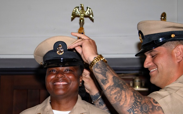 USS America Chief Petty Officer Pinning Ceremony