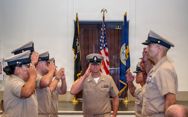 USS America Chief Petty Officer Pinning Ceremony