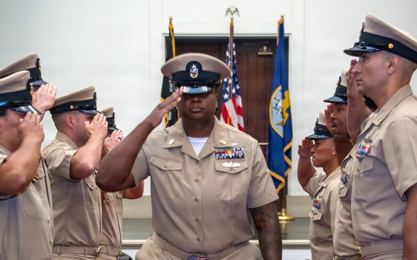 USS America Chief Petty Officer Pinning Ceremony