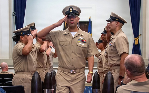 USS America Chief Petty Officer Pinning Ceremony