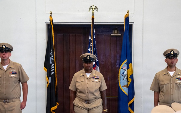 USS America Chief Petty Officer Pinning Ceremony