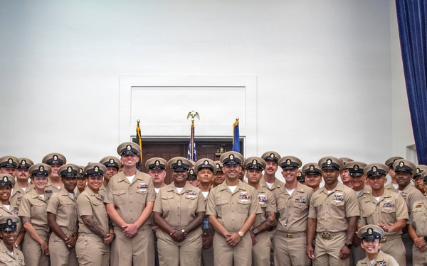 USS America Chief Petty Officer Pinning Ceremony