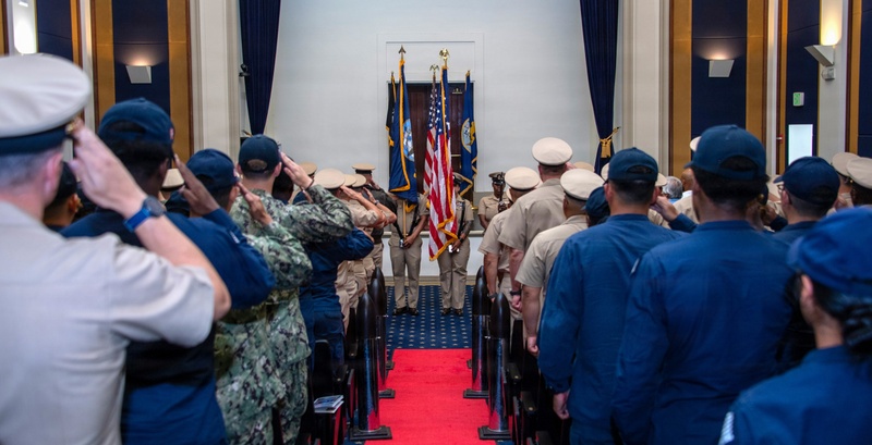 USS America Chief Petty Officer Pinning Ceremony