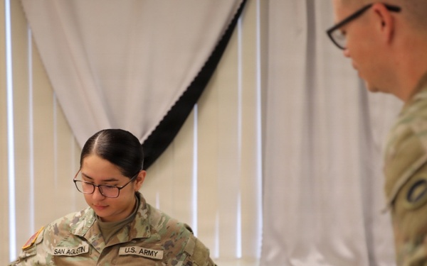 U.S. Army Japan NCOIC Conducts Barracks Inspection