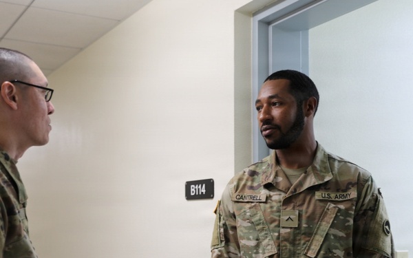 U.S. Army Japan NCOIC Conducts Barracks Inspection