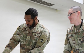 U.S. Army Japan NCOIC Conducts Barracks Inspection