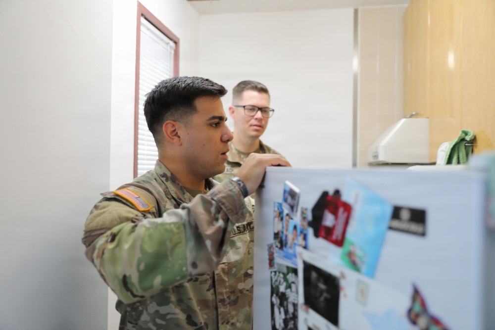 U.S. Army Japan NCOIC Conducts Barracks Inspection