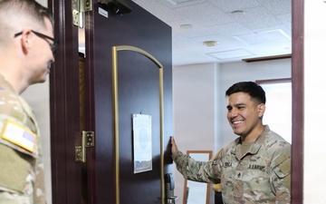 U.S. Army Japan NCOIC Conducts Barracks Inspection