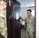 U.S. Army Japan NCOIC Conducts Barracks Inspection