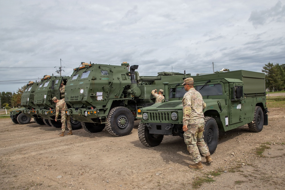 HIMARS Stage For Exercise Orient Shield