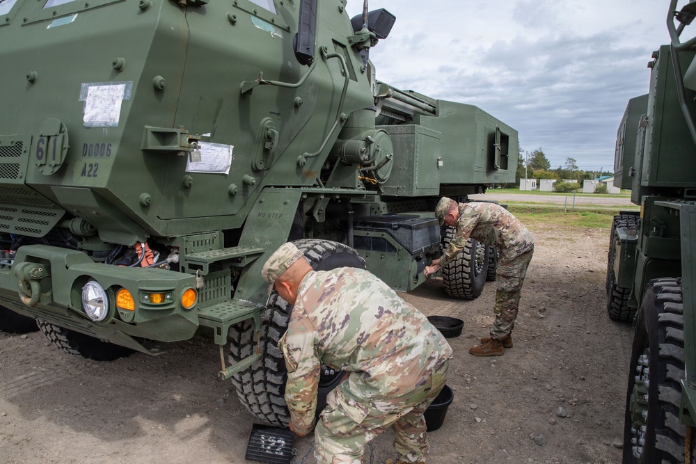 HIMARS Stage For Exercise Orient Shield
