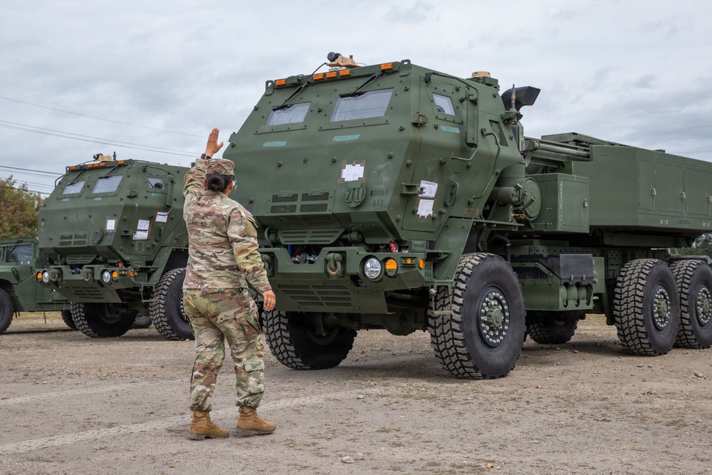 HIMARS Stage For Exercise Orient Shield