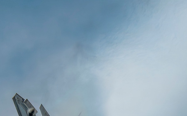 F-22 Demo Team rips three days of flares for 2026 Cleveland Air Show