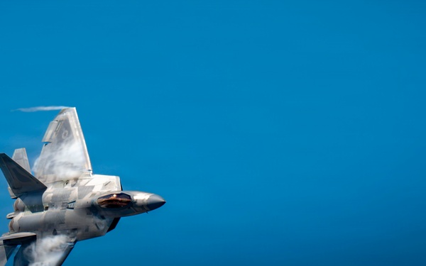 F-22 Demo Team performs at the 2026 Cleveland Air Show