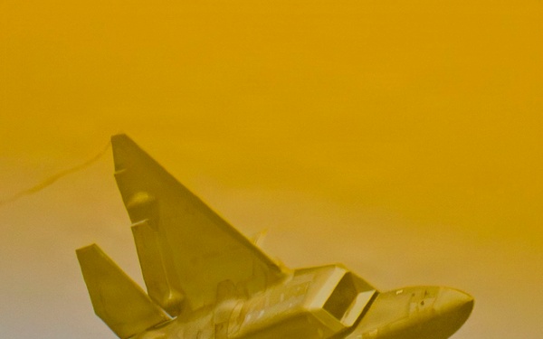 F-22 Demo Team performs at the 2026 Cleveland Air Show