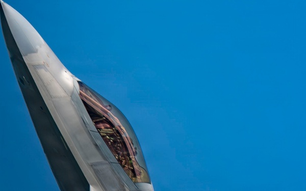 F-22 Demo Team performs at the 2026 Cleveland Air Show