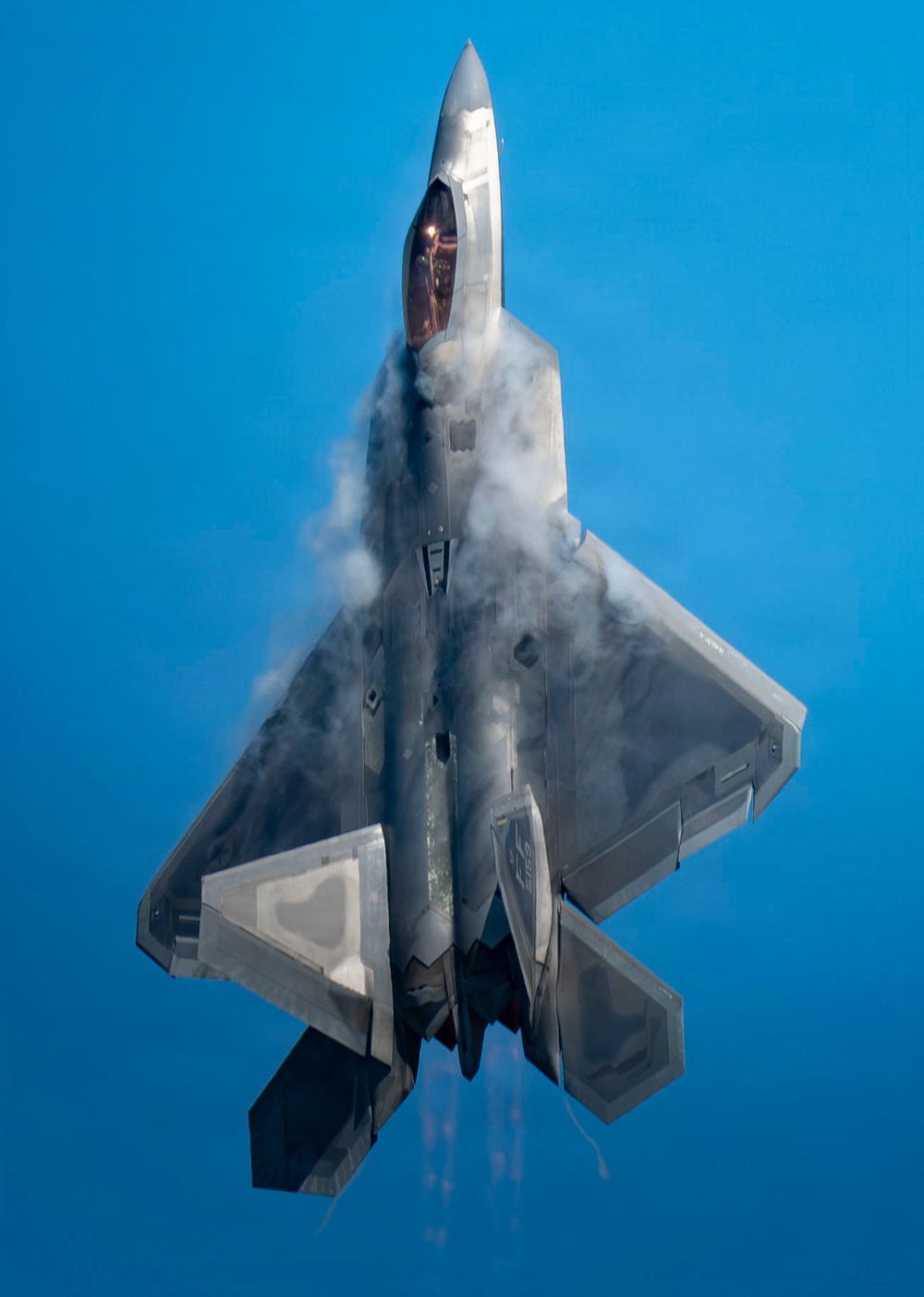 F-22 Demo Team performs at the 2026 Cleveland Air Show