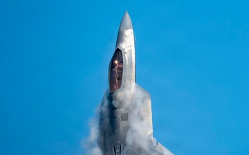 F-22 Demo Team performs at the 2026 Cleveland Air Show