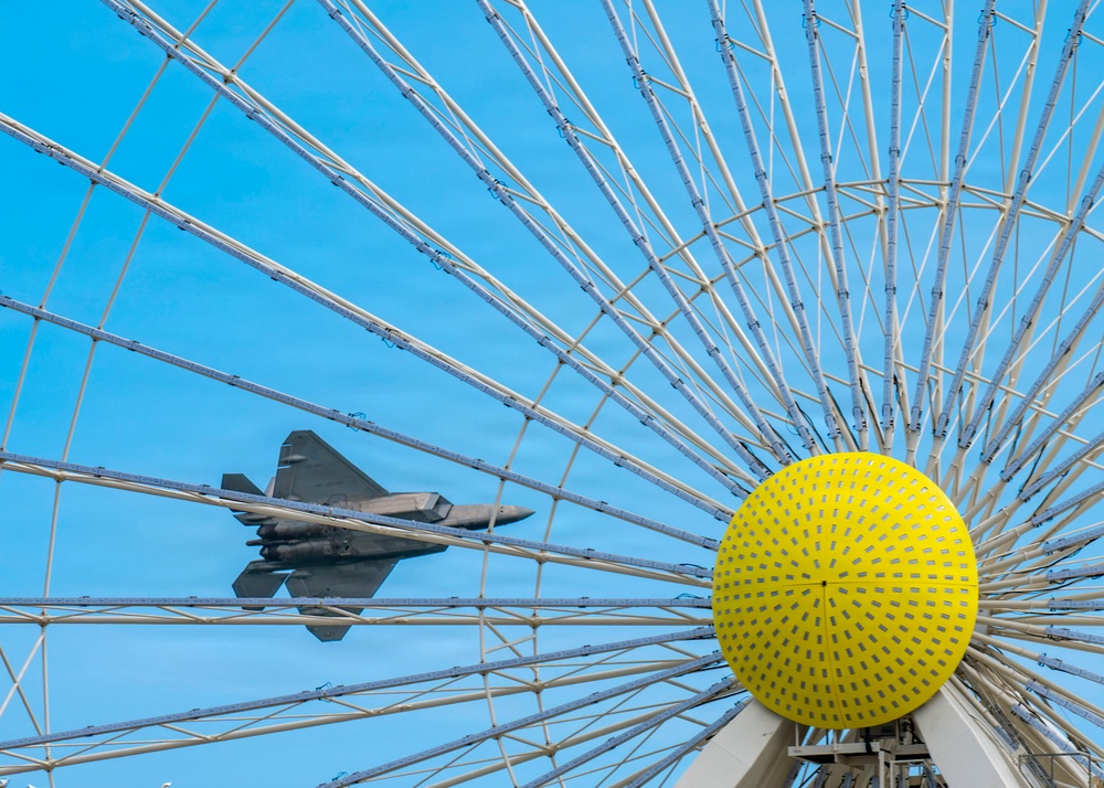 F-22 Demo Team headlines 2026 Wildwood Air Show