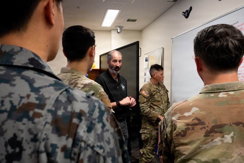 National Security Space Institute conducts training at Yokota Air Base