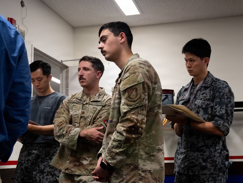 National Security Space Institute conducts training at Yokota Air Base