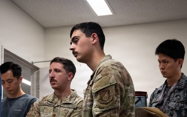 National Security Space Institute conducts training at Yokota Air Base