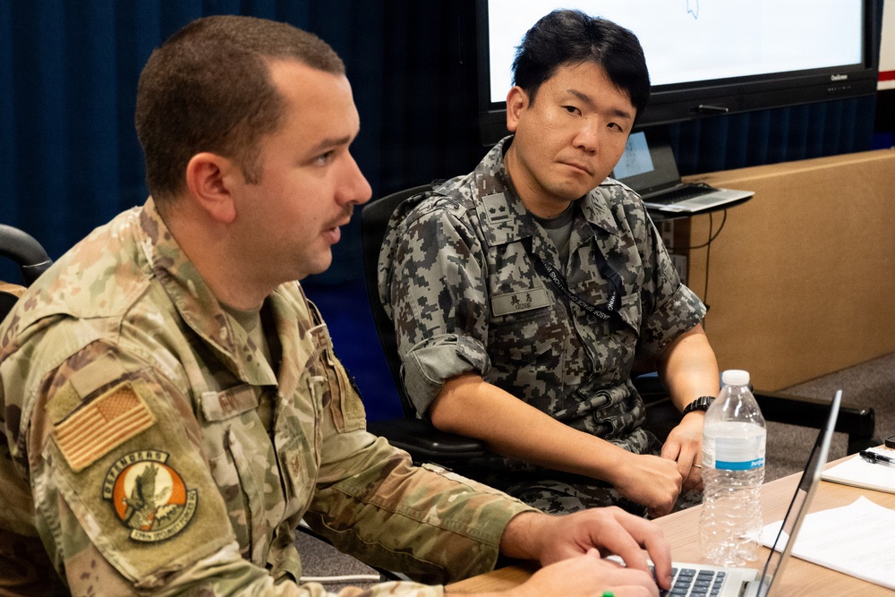 National Security Space Institute conducts training at Yokota Air Base