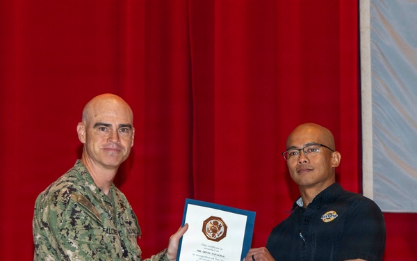CFAY Holds All Hands and Awards at Quarters