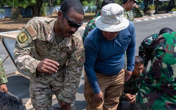 36th TAS Mobile Training Team conducts Airfield Operations  Training with Indonesian Air Force