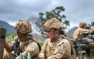 25th CAB and DIVARTY Conduct Live-Fire Gun Raid