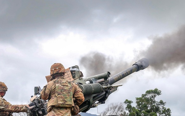 25th CAB and DIVARTY Conduct Live-Fire Gun Raid