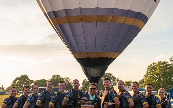 Golden Knights Take Flight Over St. Louis Balloon Race
