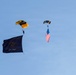 Golden Knights Fly Army, American Flags Over St. Louis