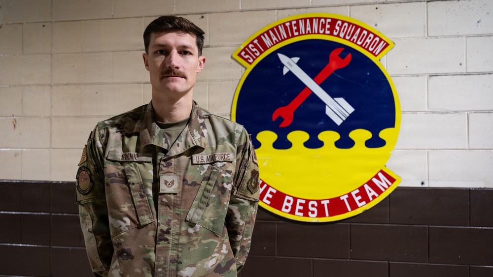 Mustang of the Week: Staff Sgt. Wesley Swink