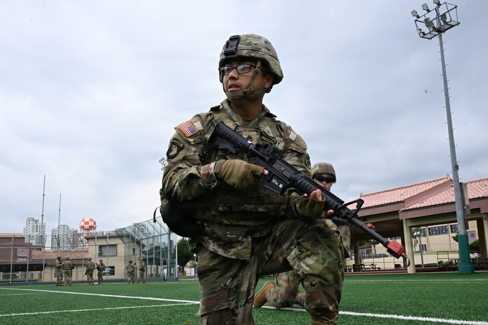 HHC, USAG Daegu Battle Drill Training