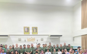 U.S. Seventh Fleet Shonan Brass Quintet plays at CARAT Brunei 2026