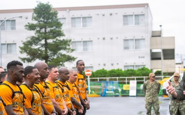 Chief Selects Perform Colors Onboard NAF Atsugi